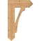 Ekena Millwork Legacy Arts & Crafts Smooth Bracket, Western Red Cedar, 5 1/2"W x 20"D x 32"H BKT06X20X32LEC03SWR - alternate 3
